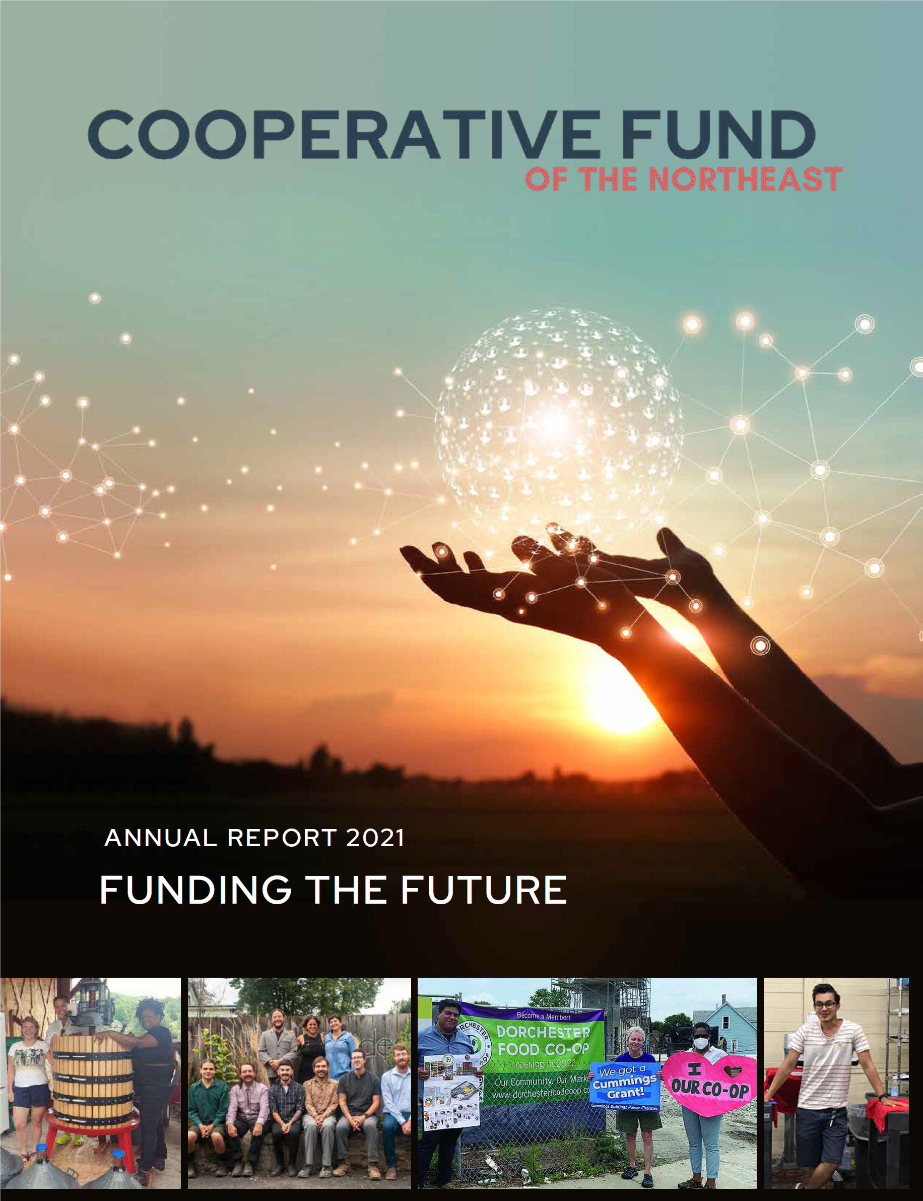 CFNE 2021 Annual Report cover